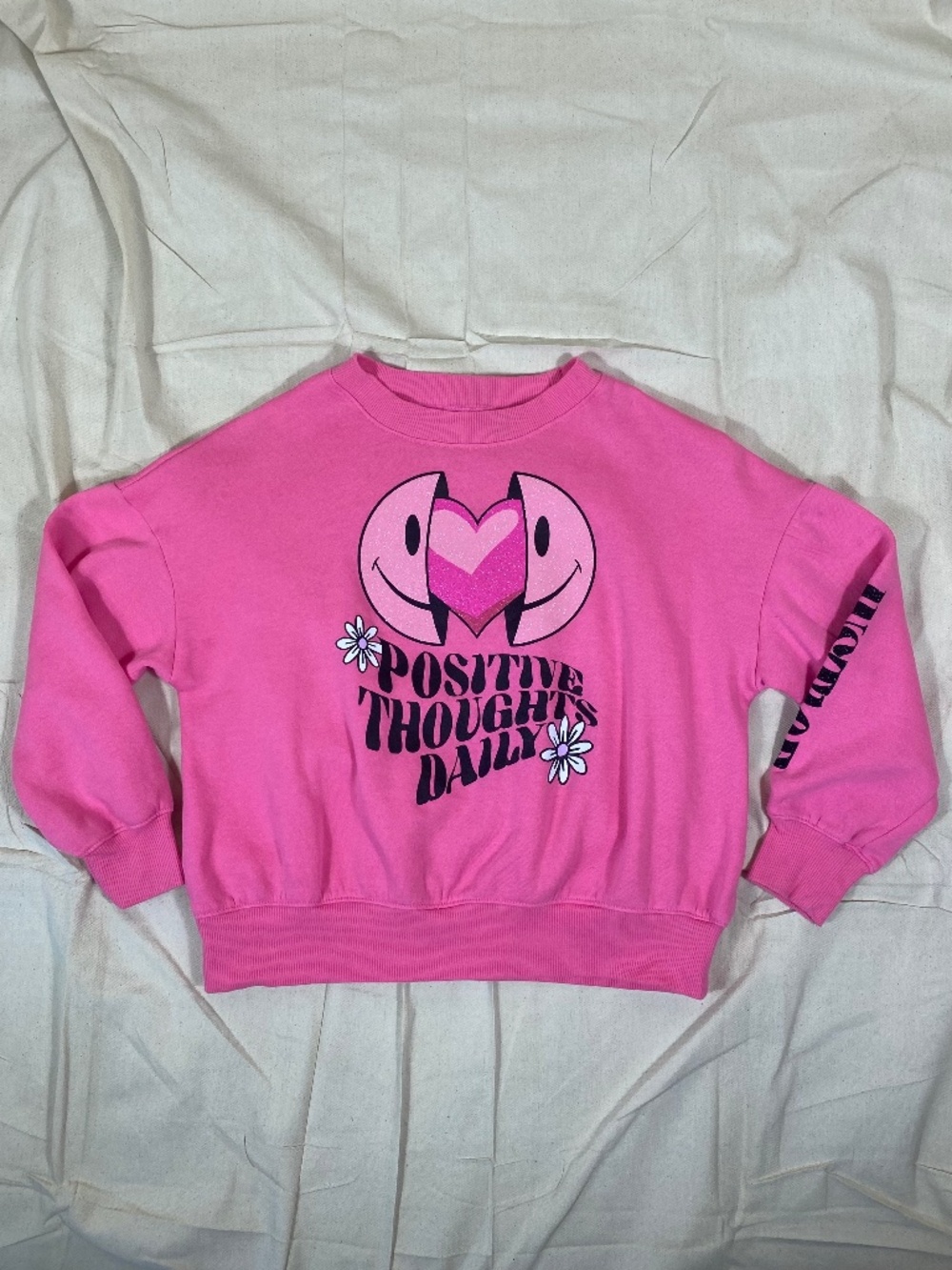 Girls Justice Hot Pink Pullover